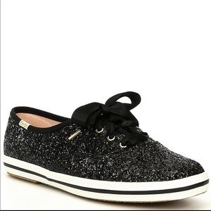 Keds x kate spade Glitter Satin Lace Sneak…